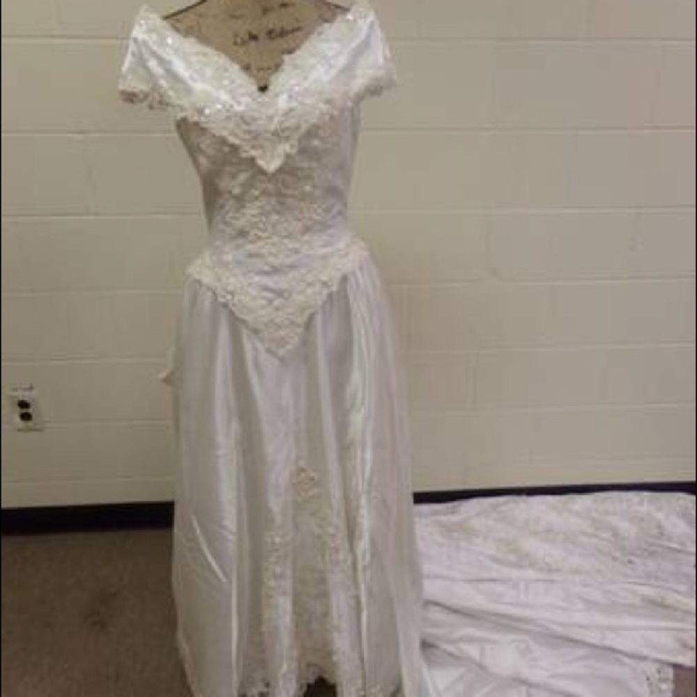 Embellished Beaded Cinderella Wedding/Prom Dress